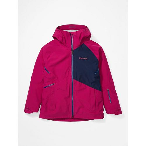 Marmot JM Pro Jackets - Womens Ski Jacket Red CA5091473 Canada